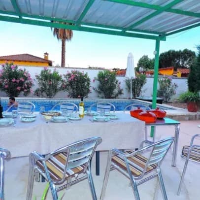 Pool at Refugio del Casar, image 4