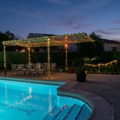 Pool at Refugio del Casar, image 5